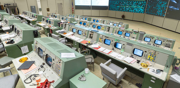 NASA mission control