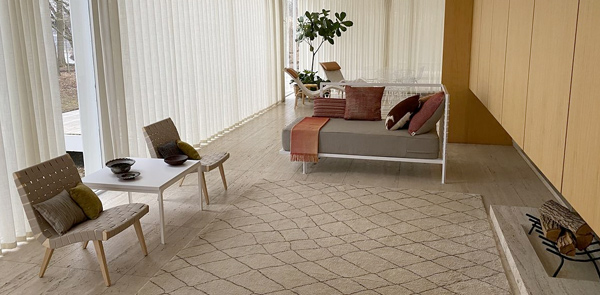 Interor of Farnsworth House