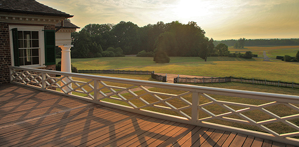 View from Montpelier's Terrace