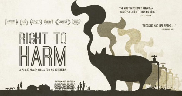 infographic poster for the film RIGHT TO HARM