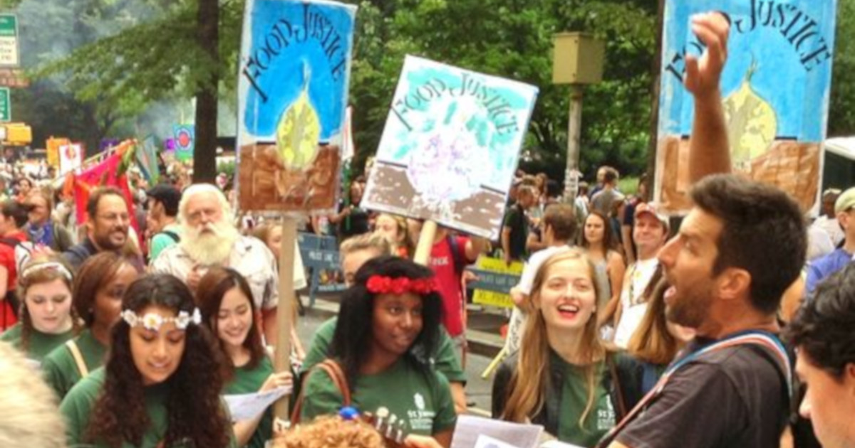 Food Justice and Climate Protest March