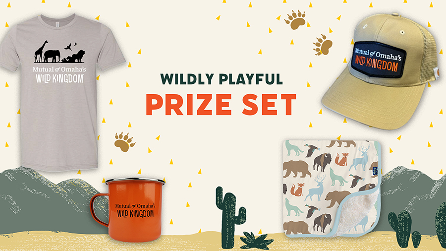 Wildly Playful prize set