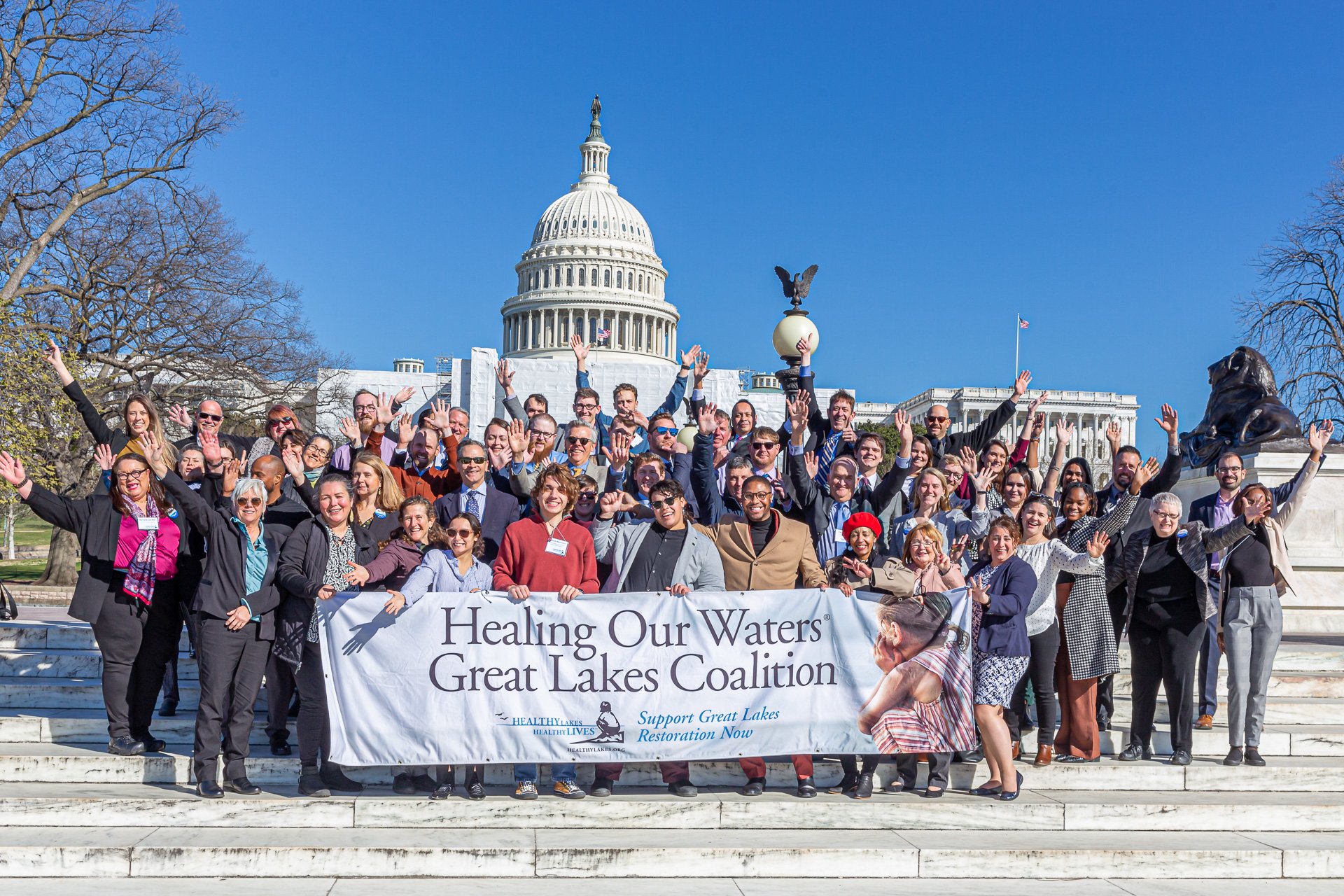 Healing Our Waters-Great Lakes Coalition at U.S. Capitol