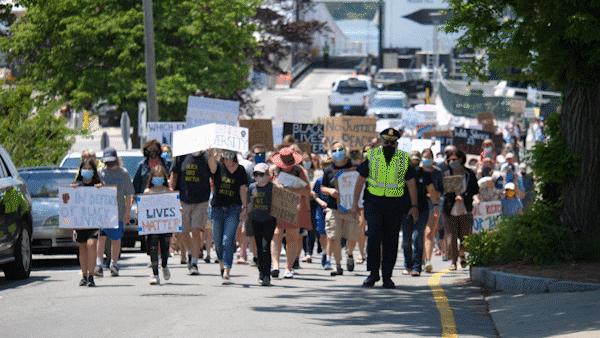 BLM Protests in Woods Hole