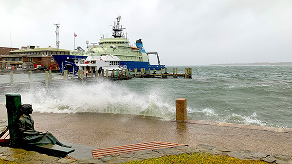 Image of the week: A December storm hits Woods Hole