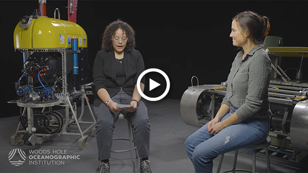 Watch Between to Robots, where kids get to grill WHOI scientists about the ocean twilight zone