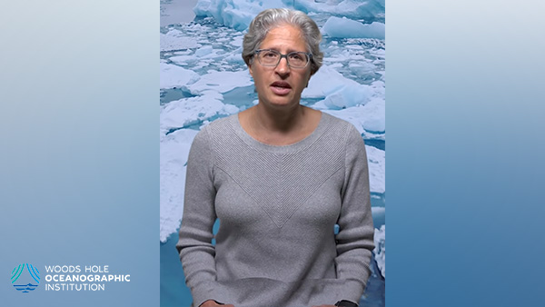 WHOI Glaciologist Sarah Das speaks for the ocean at COP27