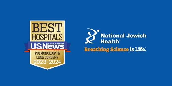 National Jewish Health Named a Top Respiratory Hospital for 27th Consecutive Year