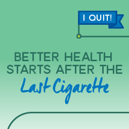 Better Health Starts After The Last Cigarette