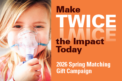 Make Twice the impact with a donation