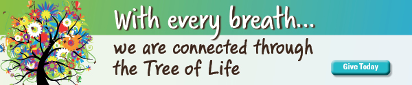 With every breath...we are connected through the Tree of Life | Give Today
