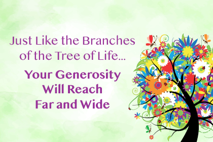 Tree of Life Donation Page Image