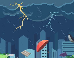 Thunderstorm infographic