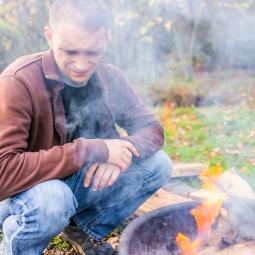 Campfire smoke
