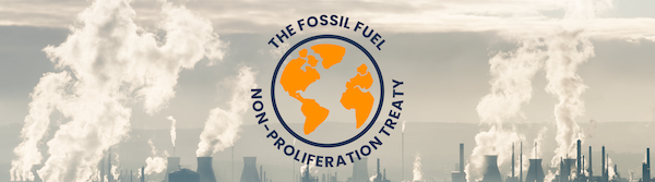 Image is Poster for Fossil Fuel Non-Proliferation Treaty