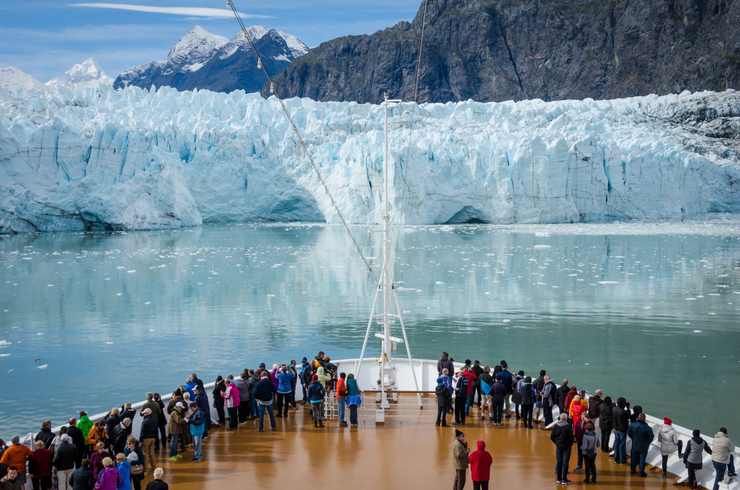 cruise ship in Alaska