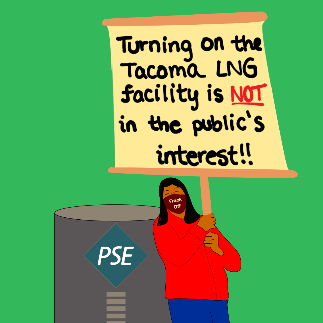 Turning on the Tacoma LNG facility is NOT in the public's interest!!