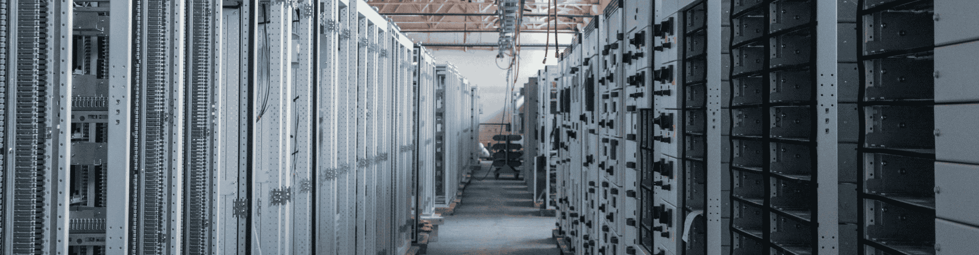 Image of data center racks