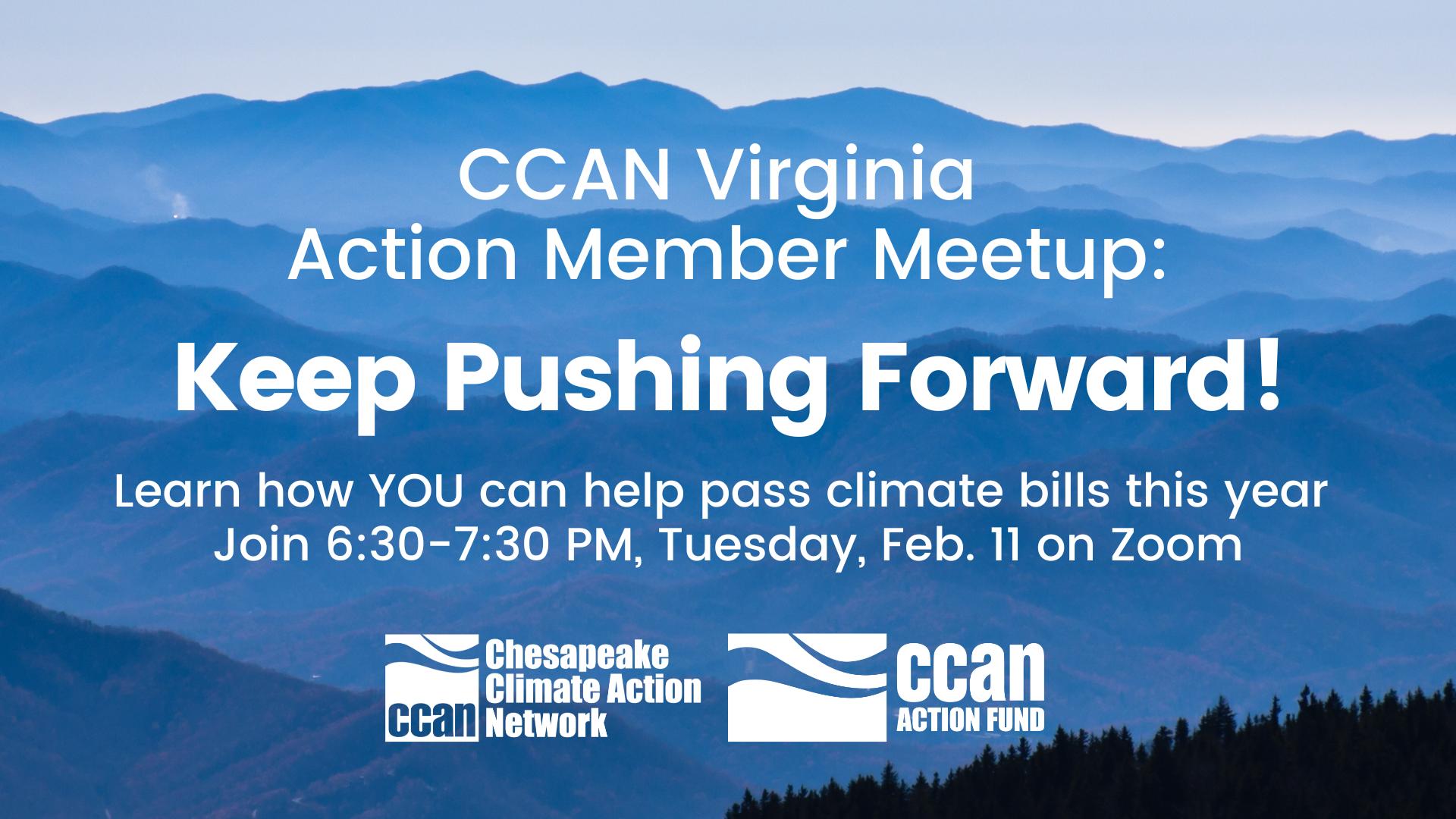 CCAN Virginia Member Meetup