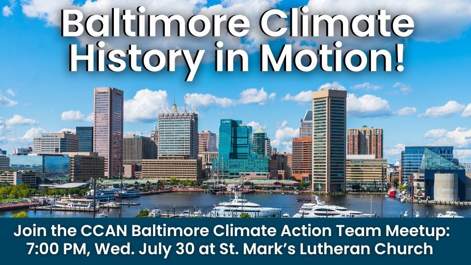 July Monthly Baltimore Action Team Meetup
