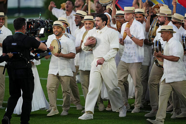 Bad Bunny at the Superbowl LX Halftime Show