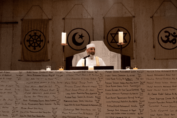 Sheikh Waleed Elbatrawish at the Church Center for the United Nations