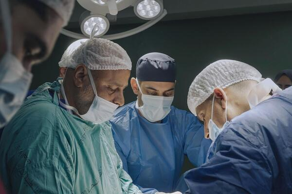 Dr. Feroze Sidhwa in American Doctor, courtesy Watermelon Pictures 