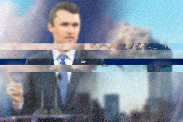 Charlie Kirk and Twin Towers