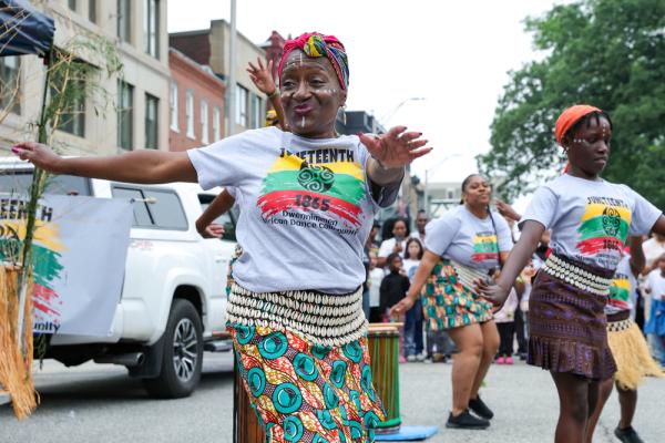 Dwennimmen African Dance Community at Juneteenth parade