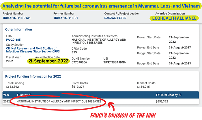 Fauci's Division of the NIH