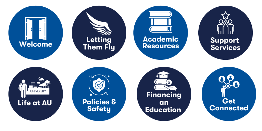Image of Orientation Canvas page for families