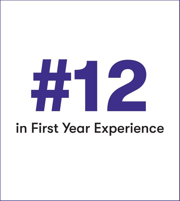 #12 in first year experience