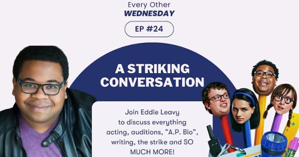Join Eddie Leavy to discuss everything acting, auditions “A.P. Bio”, writing, the strike and SO MUCH MORE! The Media Mix podcast is every other Wednesday. 