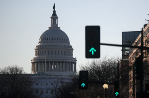 A view of the Capitol Building, January 2020
