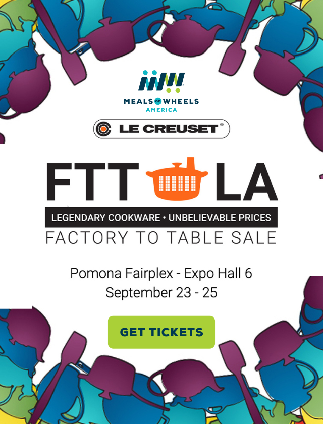 Le Creuset tickets in Pomona selling fast! Shop to help seniors