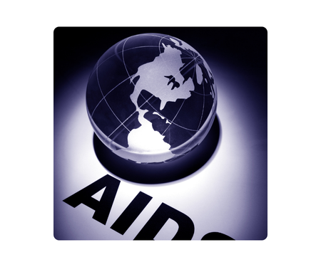 a black globe