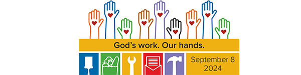 God's Work Out Hands Sunday