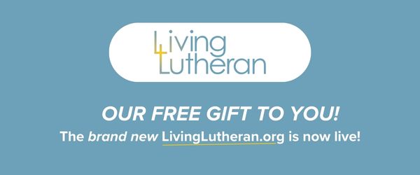 The new Living Lutheran Banner
