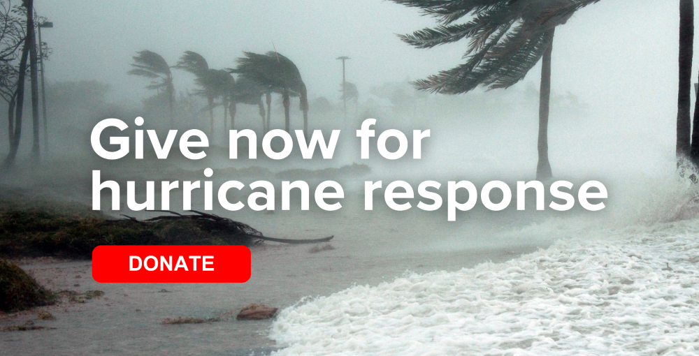 Give now for hurricane response