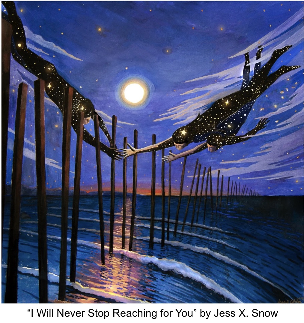 “I Will Never Stop Reaching for You” by Jess x Snow 