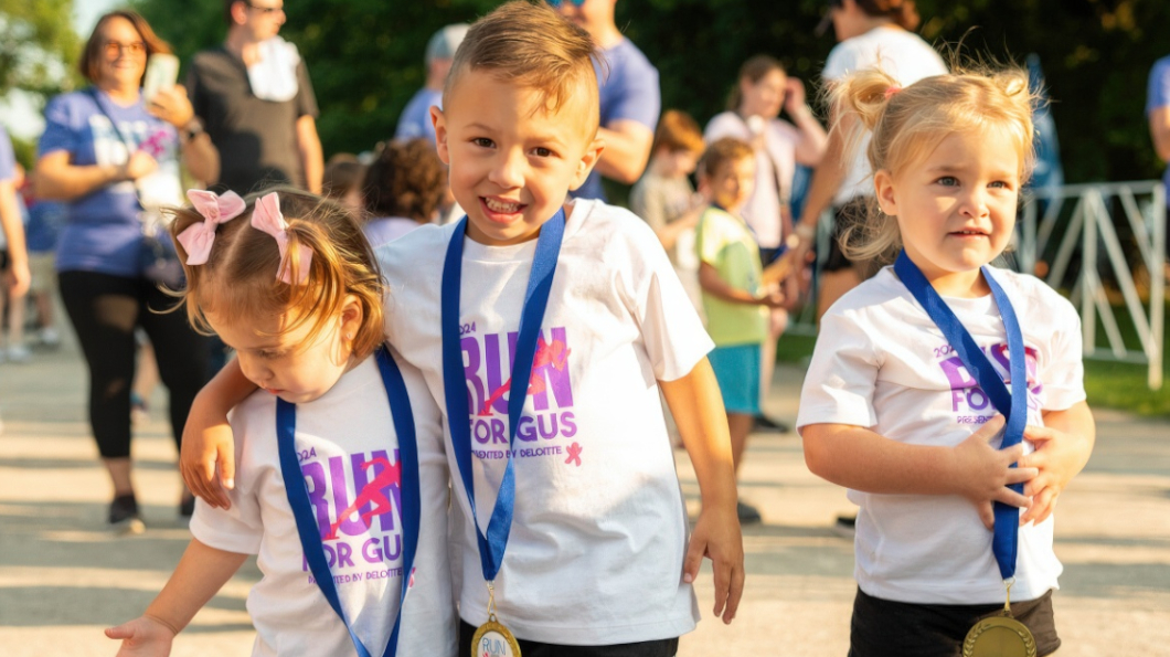 Run for Gus Kids Race Medals