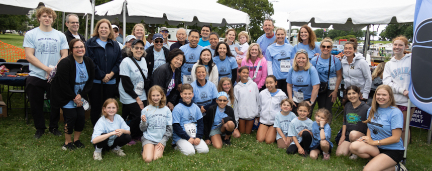 A group at Run for Gus