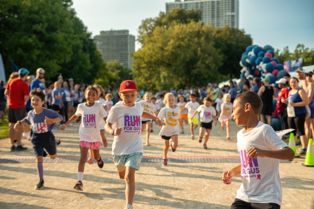 A runner smiling