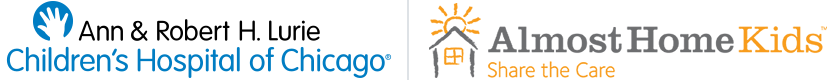 Lurie Children's and Almost Home Kids Logos