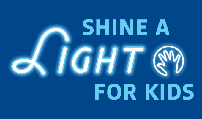 Shine a light for kids