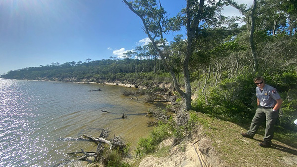 coastal erosion