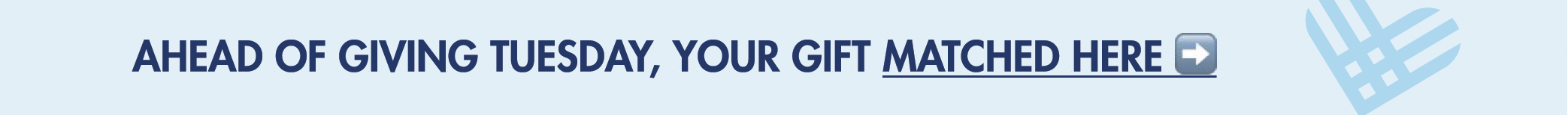 Your gift matched here.