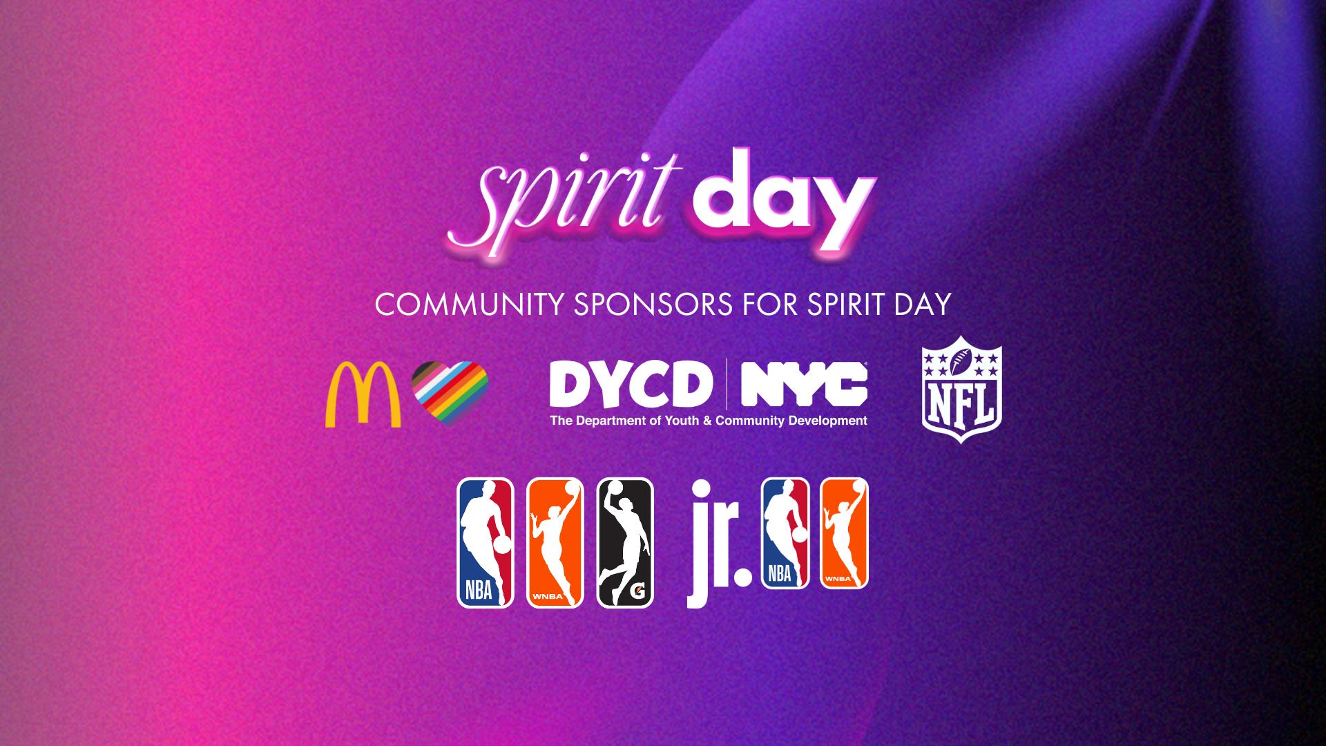 Spirit Day 2025 Sponsors