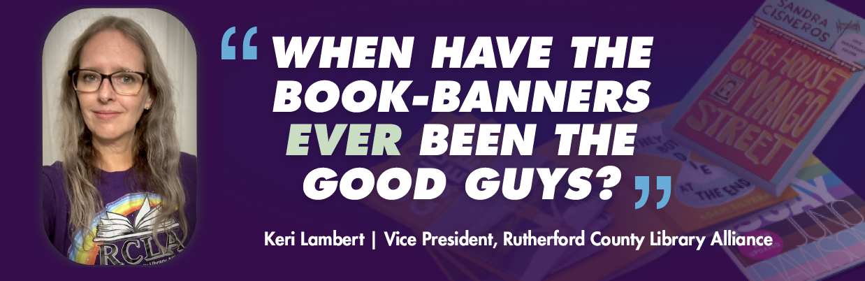When have the book-banners EVER been the good guys?