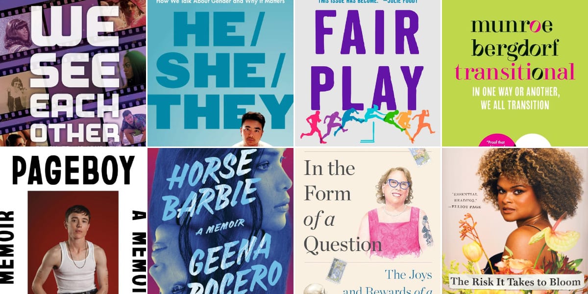 Eight Books from Trans Authors